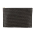 Saint Laurent Paris Second Bag Brown Gold Hardware Classic Toile