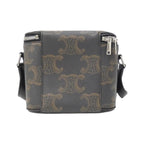Celine Shoulder Bag Canvas Black — view 2