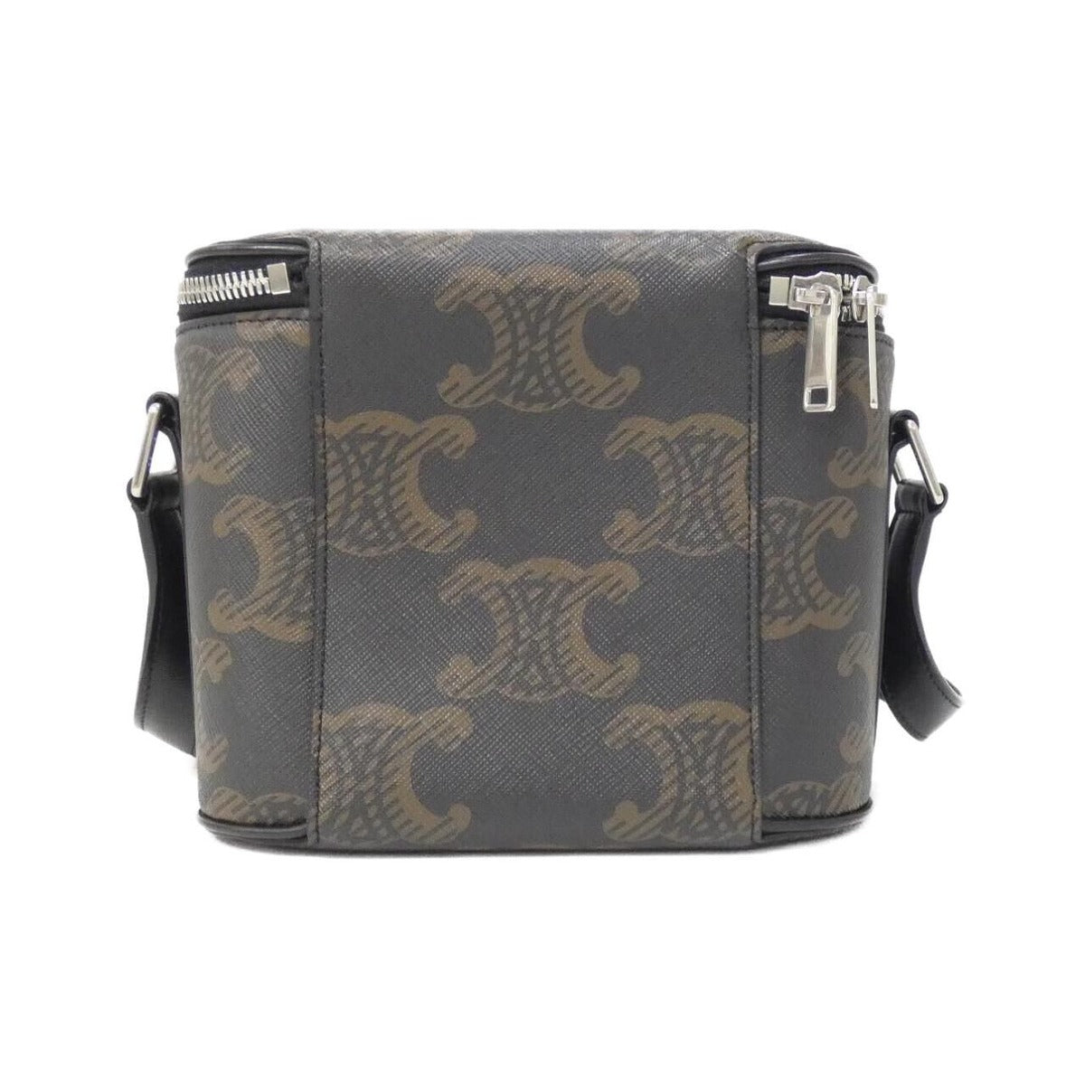 Celine Shoulder Bag Canvas Black — view 2