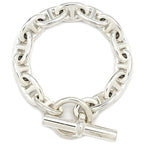 Hermes Bracelet Chaine D'ancre MM Silver 925 13 Frames Star Ring — view 2