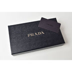 Prada Key Ring Holder Bag Charm Logo Patchwork — view 7