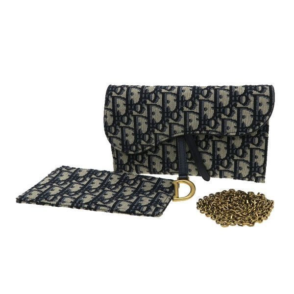 Christian Dior Saddle Chain Pouch Small S5614 Ctzq m928