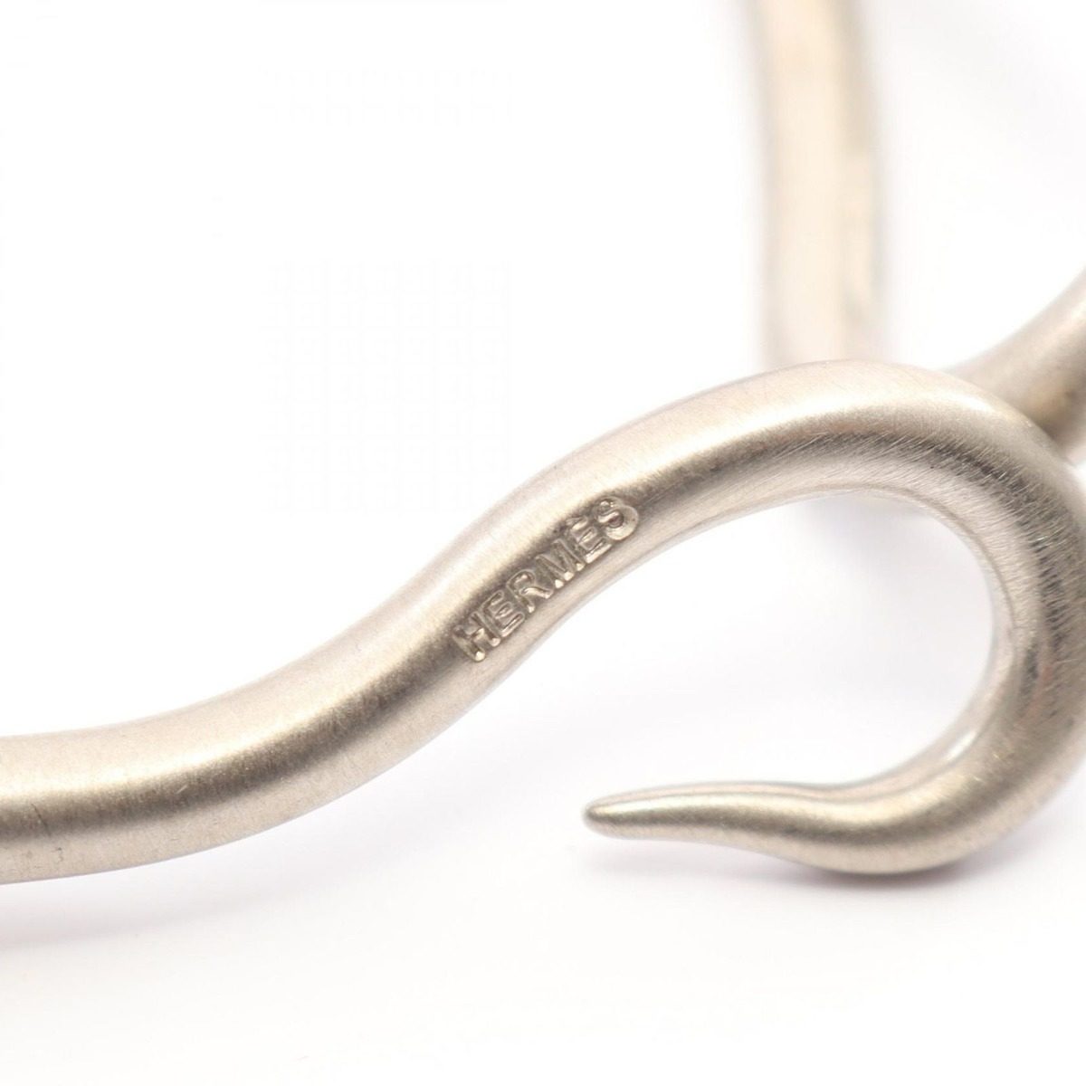 Hermes Bracelet Jumbo Stainless Steel Leather — view 4