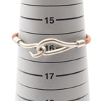 Hermes Bracelet Jumbo Stainless Steel Leather — view 5