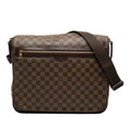Louis Vuitton Damier Spencer Crossbody Shoulder Bag Brown Leather