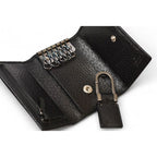 Gucci Outlet Key Case Holder 6-stacks Pigskin Sherry Line Black 033 — view 4