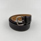 Celine Belt Leather Dark Brown Vintage — view 2