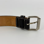 Celine Belt Leather Dark Brown Vintage — view 8