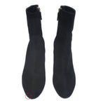 Gucci Short Boots Size 37 Black Suede Studded Shoes — view 3