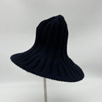 Dior Arty Heather Tulip Hat Wool Blend Hat Navy — view 2