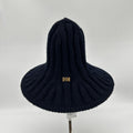 Dior Arty Heather Tulip Hat Wool Blend Hat Navy