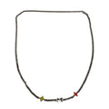 Louis Vuitton Necklace Monogram Low Metal Silver