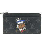 Louis Vuitton Coin Case Card Holder Monogram Eclipse Canvas Black — view 2