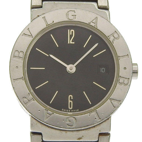 Bvlgari Stainless Steel Quartz Analog Display