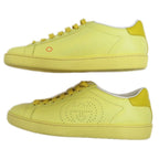 Gucci Interlocking G Sneakers Size 37 Light Yellow Apparel — view 4