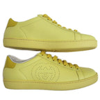 Gucci Interlocking G Sneakers Size 37 Light Yellow Apparel — view 5