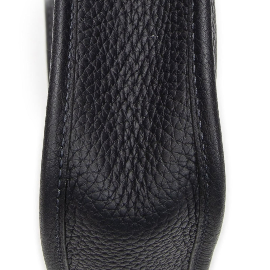 Hermes Evelyne Bull Nuit Clemence Leather Handbag — view 8
