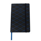 Louis Vuitton Cahier Andre MM Leather Black Blue Notebook