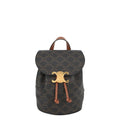 Celine Backpack Boni Triomphe Leather Brown