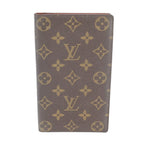 Louis Vuitton Monogram Card Holder Cles Leather Wallet Bifold