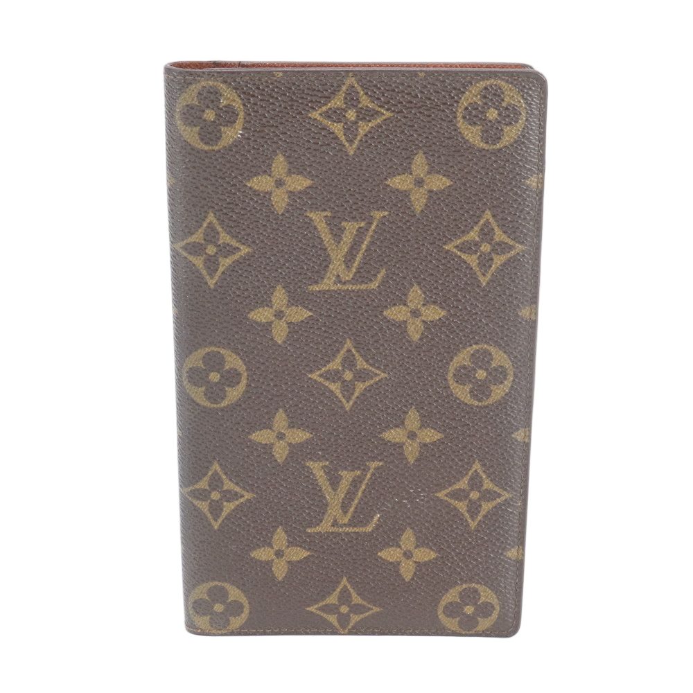 Louis Vuitton Monogram Card Holder Cles Leather Wallet Bifold
