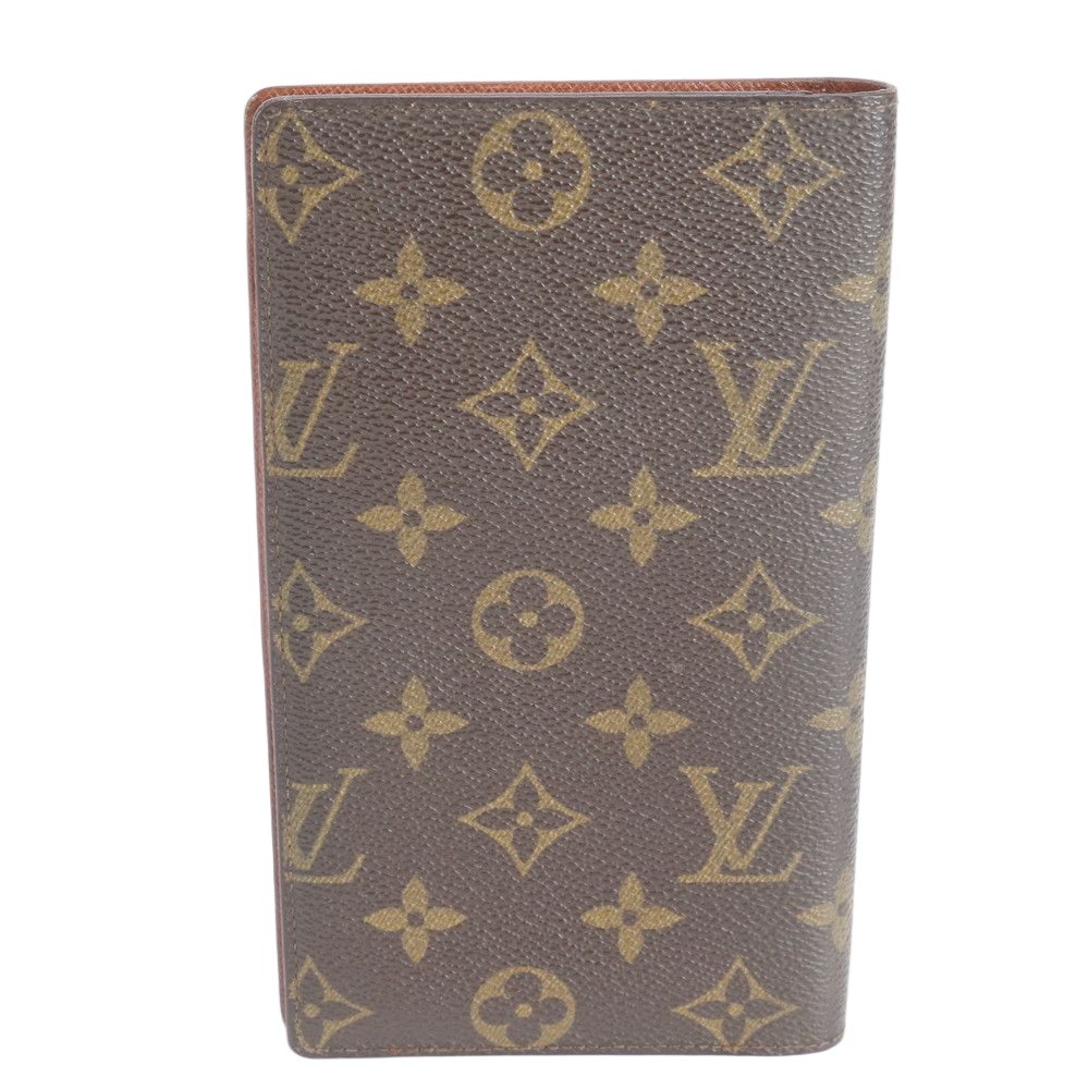 Louis Vuitton Monogram Card Holder Cles Leather Wallet Bifold — view 2
