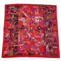 Hermes Scarf Carre 90 Silk Tout En Quilt Red