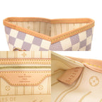 Louis Vuitton Neverfull MM Damier Azur Tote Bag 0562 — view 9