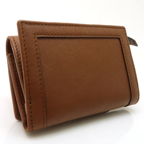 Gucci Diana Medium Wallet Bamboo Trifold Compact Brown Unu — view 4