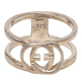 Gucci Interlocking Ring Silver