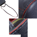 Louis Vuitton Montaigne BB Marine Rouge Navy Monogram Empreinte 2-Way Shoulder — view 6