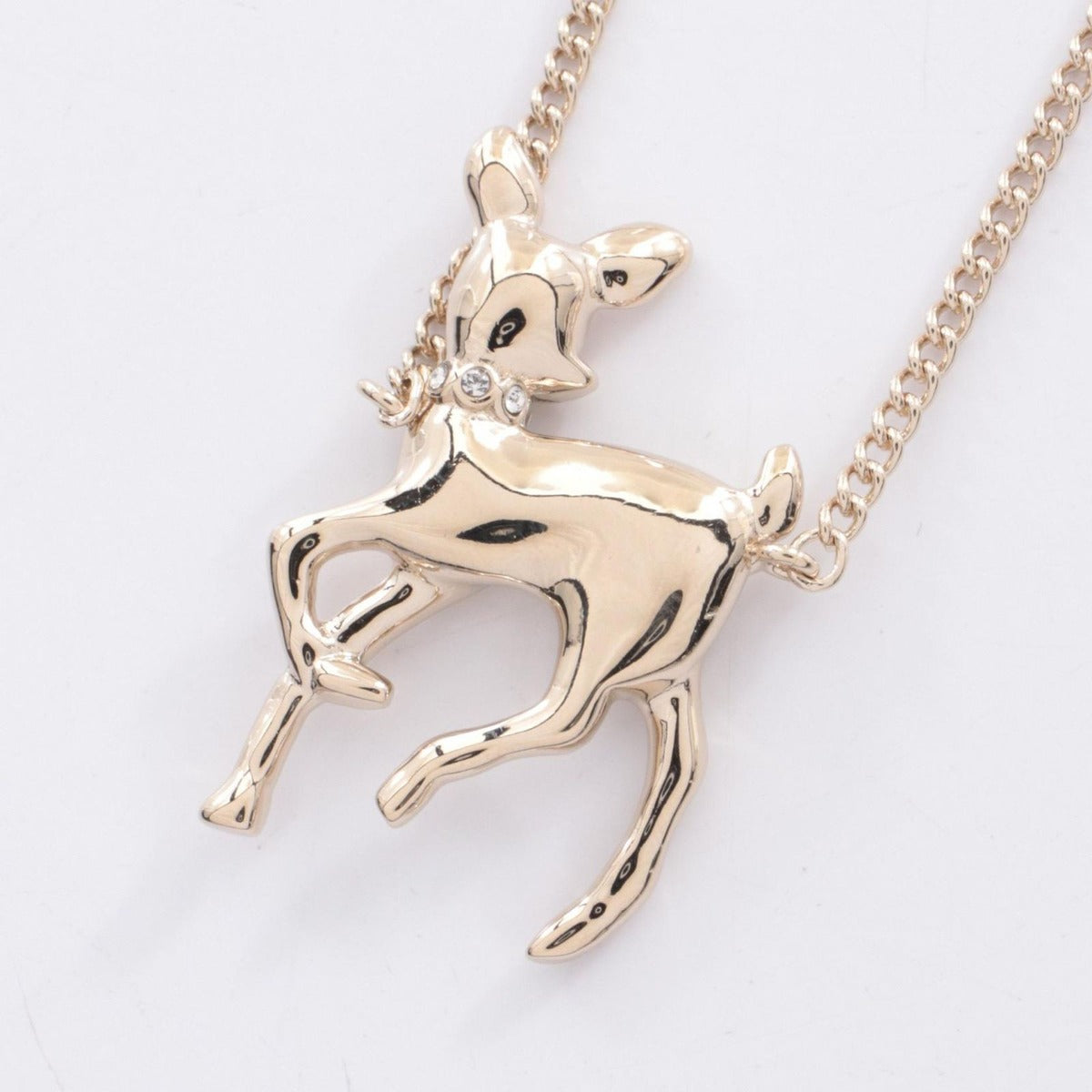 Chanel Necklace CC Logo Gold White. Black — view 2