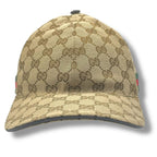 Gucci Hat Baseball Cap GG Canvas Bra One — view 2