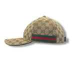 Gucci Hat Baseball Cap GG Canvas Bra One — view 3
