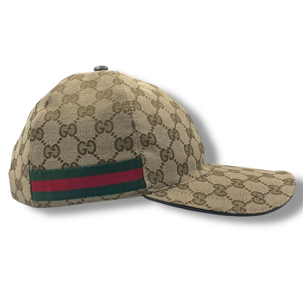 Gucci Hat Baseball Cap GG Canvas Bra One — view 4