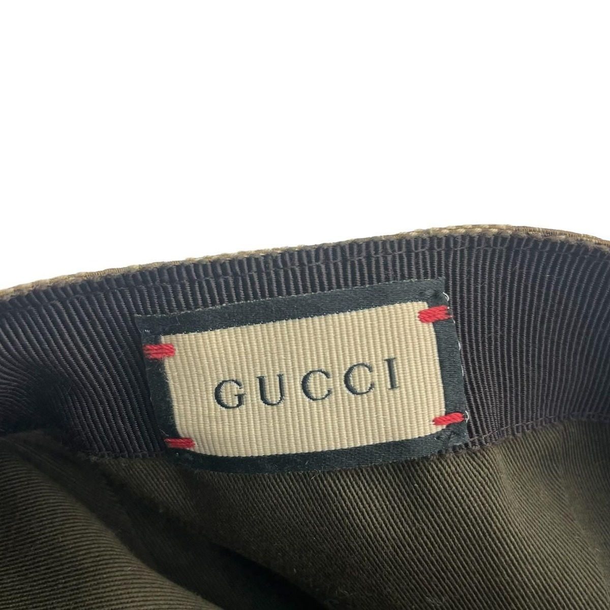 Gucci Hat Baseball Cap GG Canvas Bra One — view 6