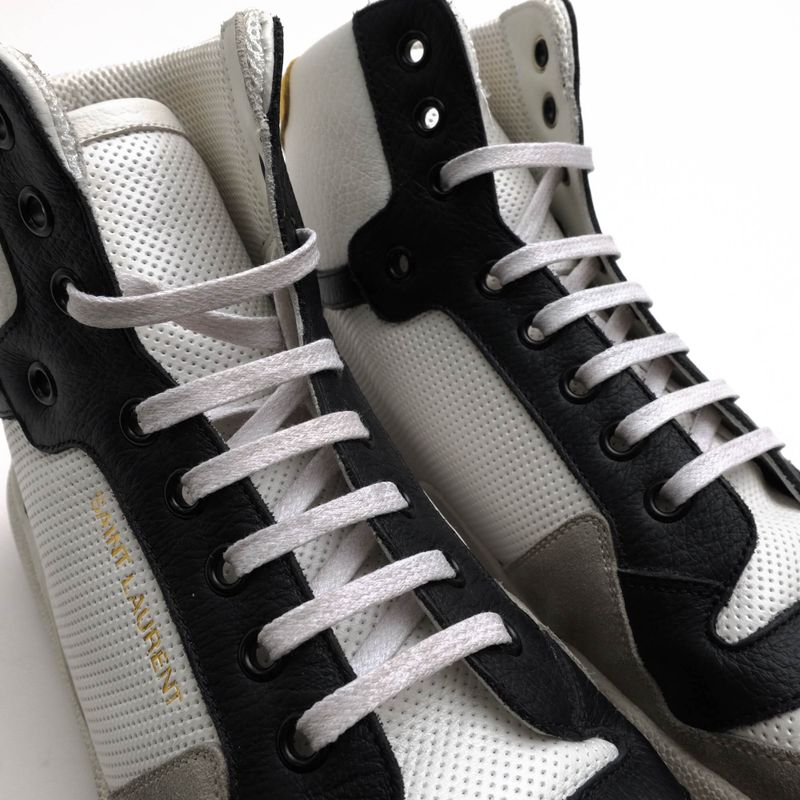Yves Saint Laurent Shoes Sneakers High-Cut Men Leather — view 5