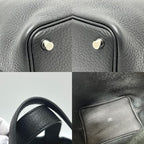 Hermes Handbag Picotin Lock PM Taurillon Clemence Black — view 8
