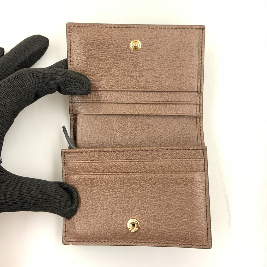 Gucci Ophidia GG Supreme Bifold Wallet 8745 Beige Brown — view 5