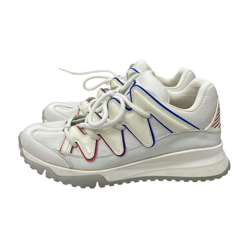 Louis Vuitton Zig Zak Line Sneakers 6 1 2 White Shoes