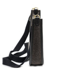 Hermes Evelynda Brown Felt Canvas Dark — view 4