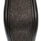 Hermes Evelynda Brown Felt Canvas Dark — view 7