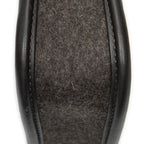 Hermes Evelynda Brown Felt Canvas Dark — view 8