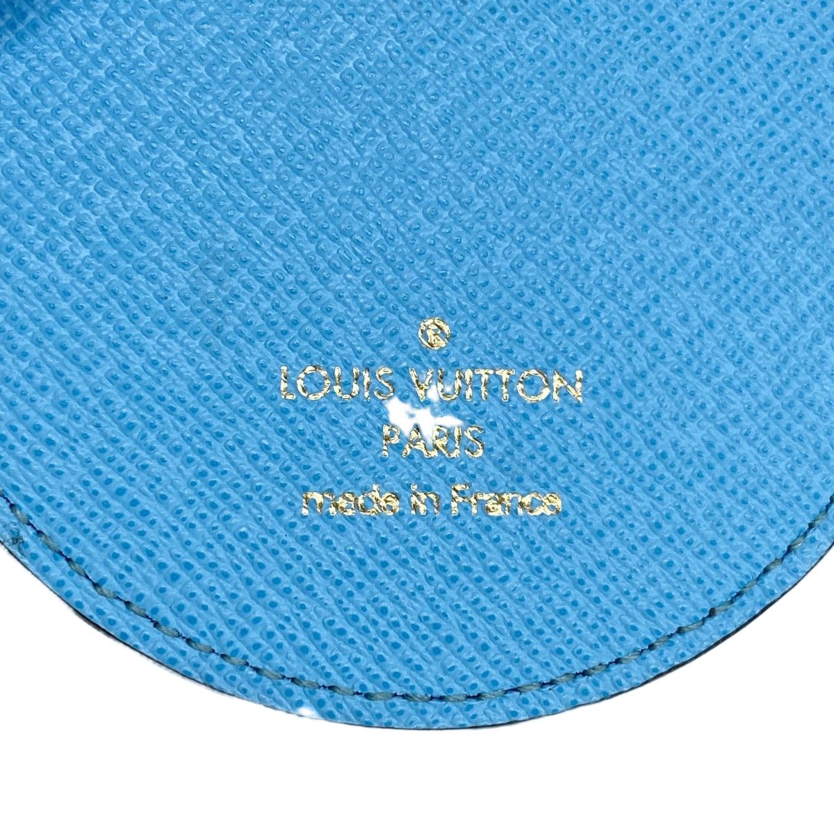 Louis Vuitton Key Holder Charm Monogram Vivienne Porte Cles Ilustre Brown Blue — view 2