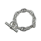 Hermes Bracelet Chaine D'ancre MM 014 14 Links Silver