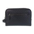 Gucci Micro Guccissima Black Leather Clutch