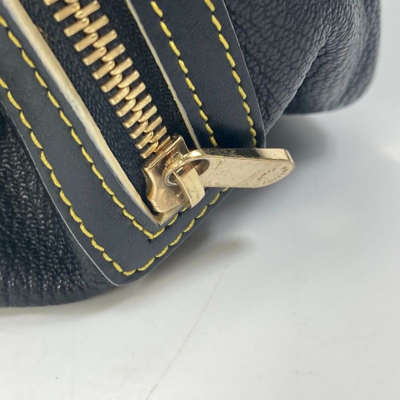 Louis Vuitton Handbag Angenieux PM Suhali Leather Noir Black — view 6