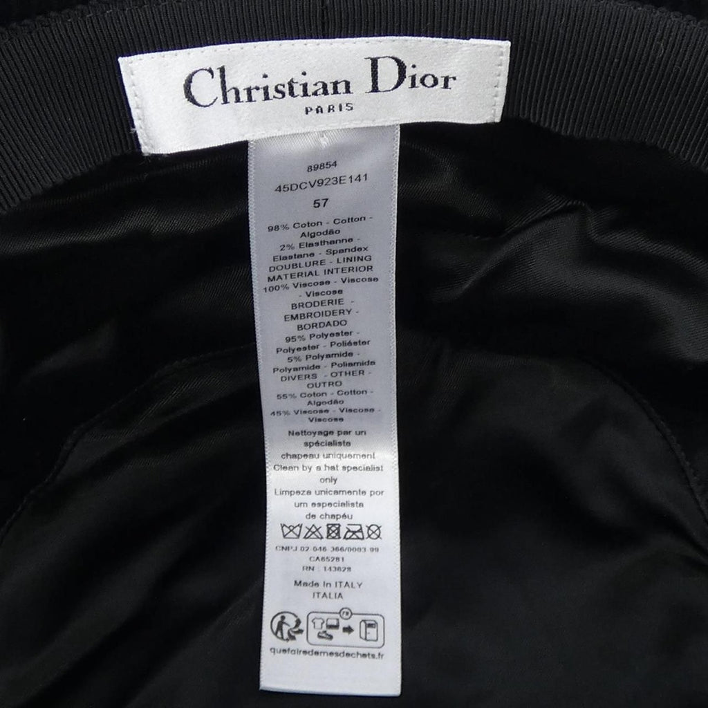 Dior Hat Black 57 — view 3