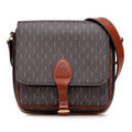Saint Laurent YSL Monogram Brown Leather