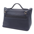 Hermes Sac Vanquatre Mini 24/24 Blue Nuit Black France Evercolor Swift 2-Way — view 2